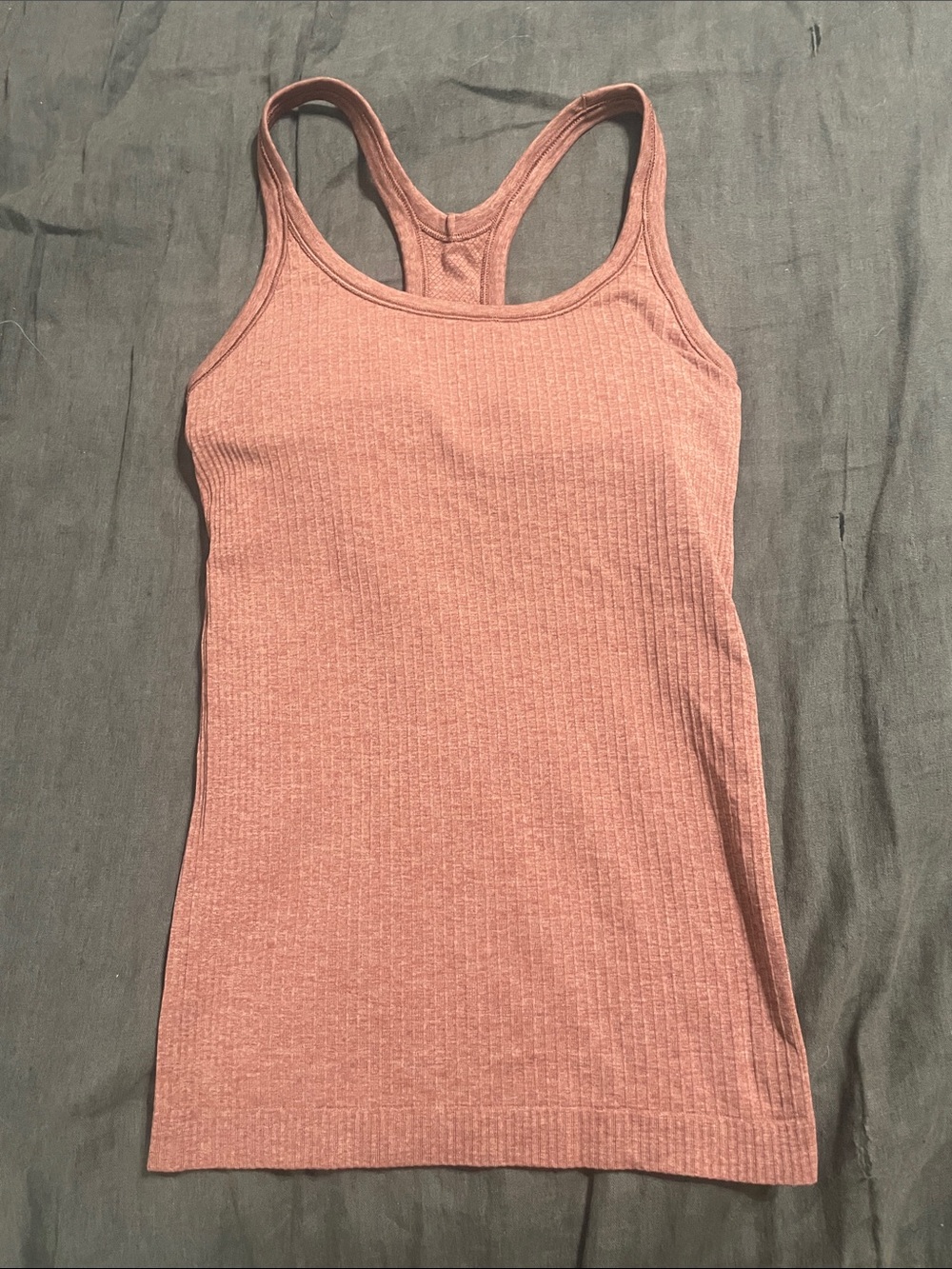lululemon athletica Ribbed Racerback Tank - Dusty Rose Pink